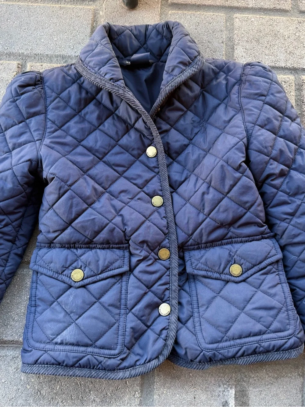 Ralph Lauren Navy Blue Girl Jacket